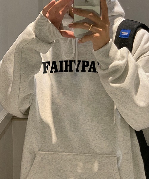 MGV（エムジーヴィー）の「‘FAIHYPALM‘フロントロゴフーディー（パーカー・メンズ・ホワイト/ライトグレー/ブラック/グレー/ベージュ・MEDIUM/LARGE/X-LARGE）」の10枚目の写真