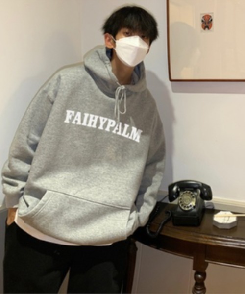 MGV（エムジーヴィー）の「‘FAIHYPALM‘フロントロゴフーディー（パーカー・メンズ・ホワイト/ライトグレー/ブラック/グレー/ベージュ・MEDIUM/LARGE/X-LARGE）」の14枚目の写真