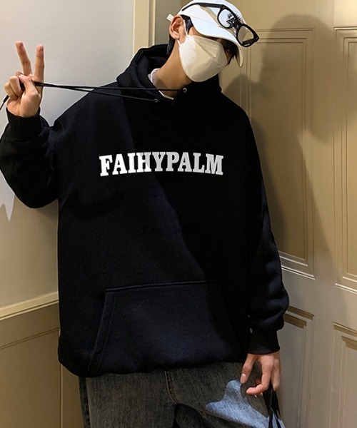 MGV（エムジーヴィー）の「‘FAIHYPALM‘フロントロゴフーディー（パーカー・メンズ・ホワイト/ライトグレー/ブラック/グレー/ベージュ・MEDIUM/LARGE/X-LARGE）」の17枚目の写真