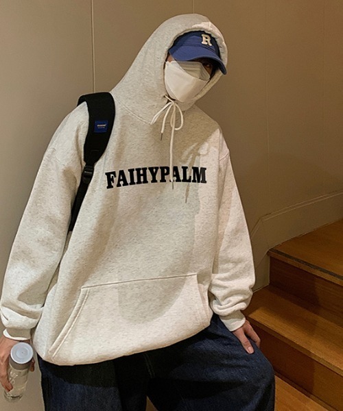 MGV（エムジーヴィー）の「‘FAIHYPALM‘フロントロゴフーディー（パーカー・メンズ・ホワイト/ライトグレー/ブラック/グレー/ベージュ・MEDIUM/LARGE/X-LARGE）」の18枚目の写真
