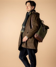 80s 90s バナナリパブリック コットンキャンバス × レザー リュック Banana Republic - 80s 90s バナナリパブリック コットン