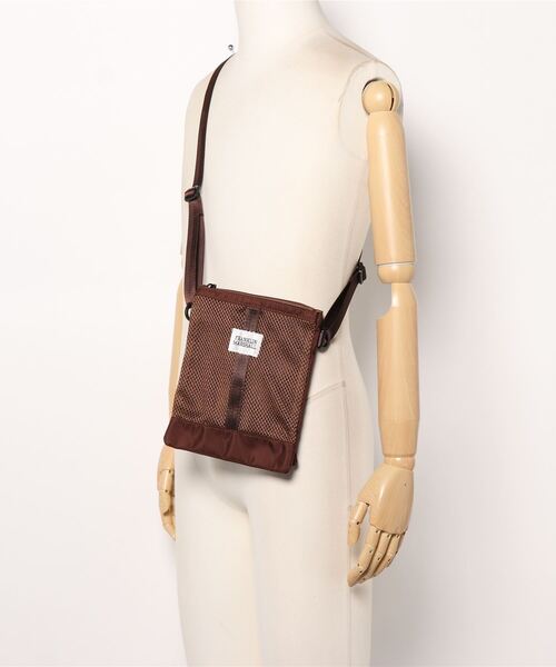 FRANKLIN & MARSHALL（フランクリンマーシャル）の「【Fl】【FRANKLIN&MARSHALL】Mesh Mini shoulder（ショルダーバッグ・メンズ・ブラック/ベージュ/グレー・FREE）」の12枚目の写真