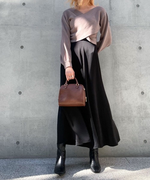 archives（アルシーヴ）の「サテンマーメイドスカート（スカート・レディース・パープル/ブラック/グリーン/イエロー/アイボリー・MEDIUM）」の16枚目の写真