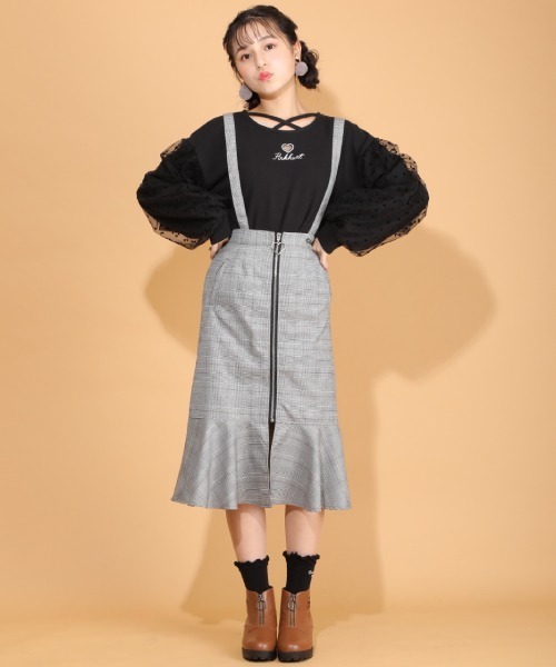 PINKHUNT（ピンクハント）の「PINKHUNT ミディ丈ジャンパースカート