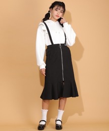 PINKHUNT ミディ丈ジャンパースカート 6103K #IG