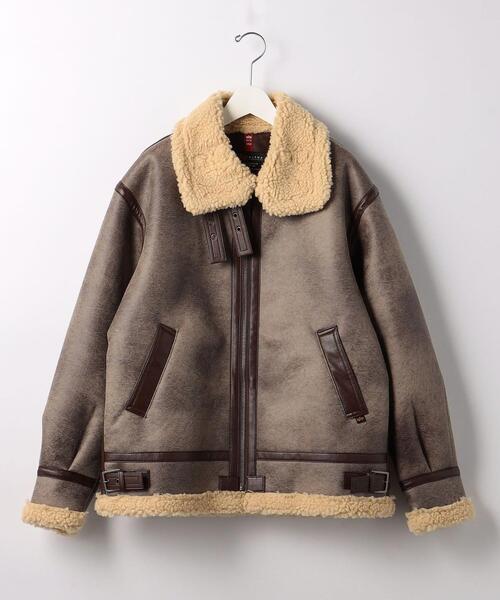 ＜ALPHA INDUSTRIES＞B-3 F/MOUTON/ミリタリージャケット