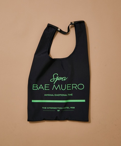 ADAM ET ROPE'（アダムエロペ）の「【ARTEMIO directed SKIN】エコバッグ（エコバッグ/サブバッグ・レディース・ブラック/グリーン/ホワイト・FREE）」の2枚目の写真