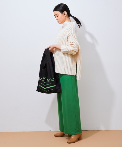 ADAM ET ROPE'（アダムエロペ）の「【ARTEMIO directed SKIN】エコバッグ（エコバッグ/サブバッグ・レディース・ブラック/グリーン/ホワイト・FREE）」の4枚目の写真