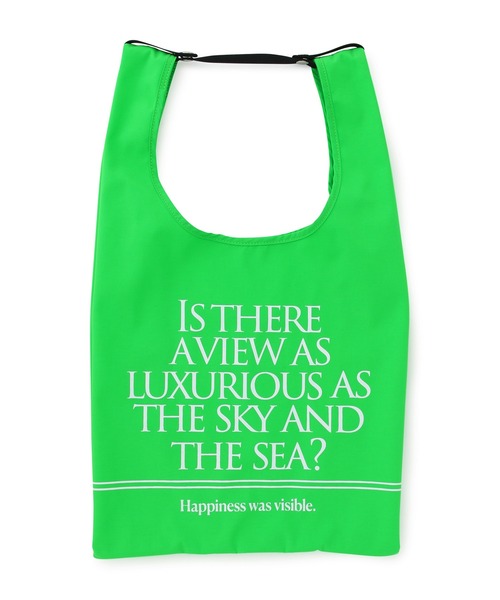 ADAM ET ROPE'（アダムエロペ）の「【ARTEMIO directed SKIN】エコバッグ（エコバッグ/サブバッグ・レディース・ブラック/グリーン/ホワイト・FREE）」の10枚目の写真