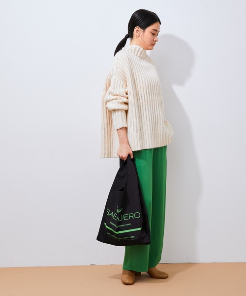 ADAM ET ROPE'（アダムエロペ）の「【ARTEMIO directed SKIN】エコバッグ（エコバッグ/サブバッグ・レディース・ブラック/グリーン/ホワイト・FREE）」の22枚目の写真