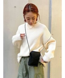 Ungrid | ハンドステッチルーズニット(ニット/セーター)