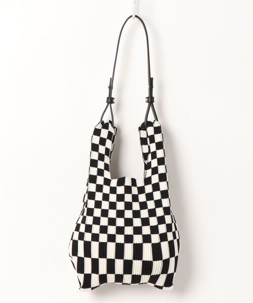 LASTFRAME(ラストフレーム)の「【LASTFRAME(ラストフレーム)】イチマツマーケットバッグスモール L22208(トートバッグ・レディース・ブラック/パープル/ピンク/グリーン/ダークブラウン・FREE)」の8枚目の写真