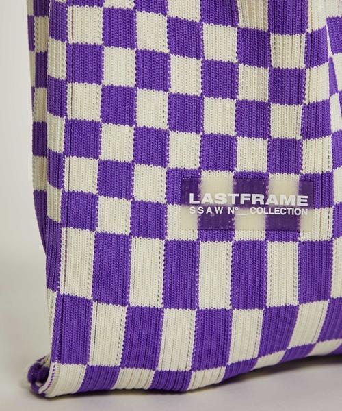 LASTFRAME(ラストフレーム)の「【LASTFRAME(ラストフレーム)】イチマツマーケットバッグスモール L22208(トートバッグ・レディース・ブラック/パープル/ピンク/グリーン/ダークブラウン・FREE)」の17枚目の写真