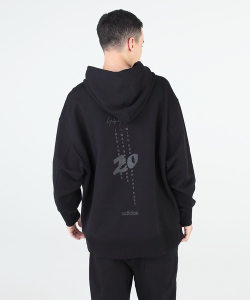 ワイスリー【Y-3】エッセンシャルパーカー☆ブラック 無地 ロゴ Y-3 24AWモデル ワイスリー Y-3(adidas×Yohji Yamamoto) ロゴ