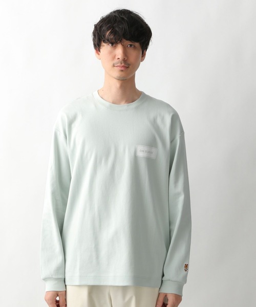 GLOBAL WORK(グローバルワーク)の「ON SUGAR長袖T/264136(Tシャツ/カットソー・メンズ・グレー/ミント・MEDIUM/SMALL/LARGE)」の8枚目の写真