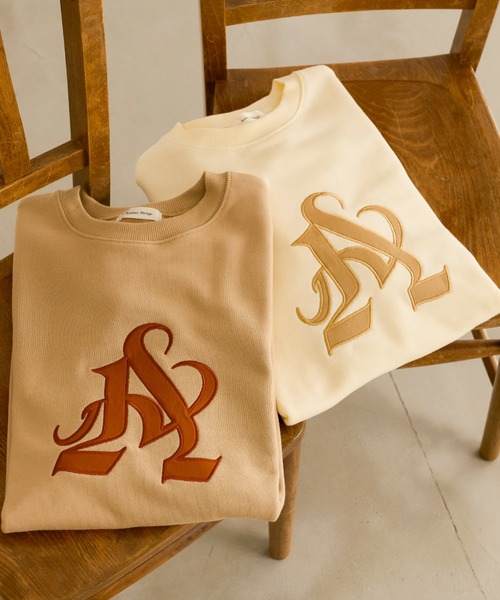 Ambre Neige（アンブルネージュ）の「オーバーロゴスウェット／【WEB/EC限定商品】（スウェット・レディース・アイボリー/ベージュ・FREE）」の12枚目の写真