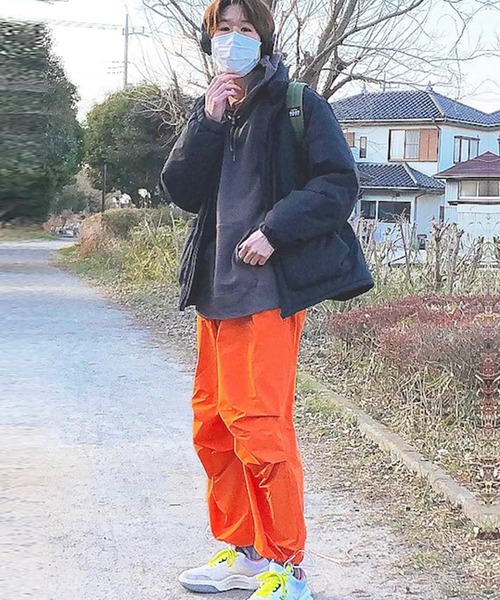 8(eight)(エイト)の「ワイドスノーパンツ(カーゴパンツ・メンズ・ブラック/オレンジ/ミント/ロイヤルブルー・MEDIUM/LARGE)」の17枚目の写真