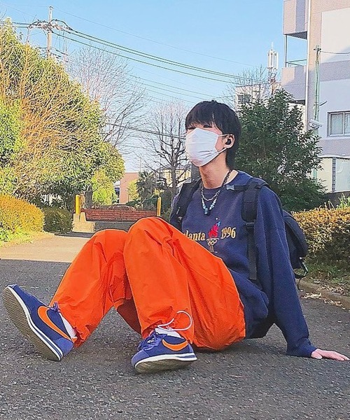 8(eight)(エイト)の「ワイドスノーパンツ(カーゴパンツ・メンズ・ブラック/オレンジ/ミント/ロイヤルブルー・MEDIUM/LARGE)」の10枚目の写真