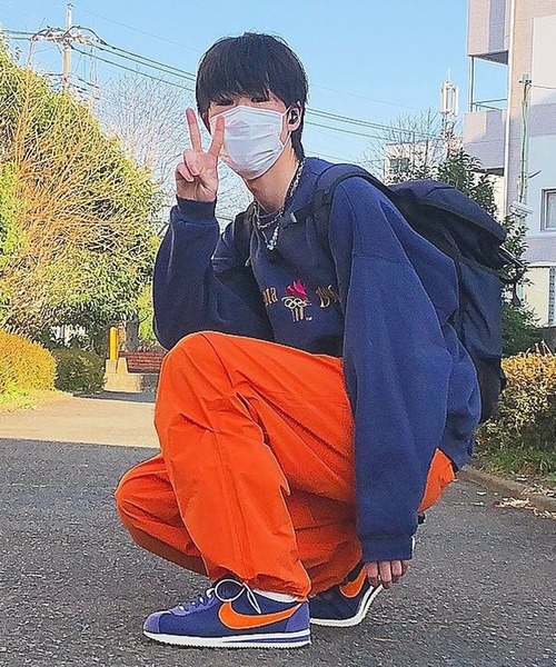 8(eight)(エイト)の「ワイドスノーパンツ(カーゴパンツ・メンズ・ブラック/オレンジ/ミント/ロイヤルブルー・MEDIUM/LARGE)」の19枚目の写真