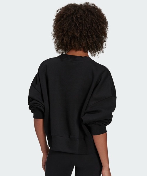 adidas(アディダス)の「アディカラー エッセンシャルズ フリース スウェット / アディダスオリジナルス(スウェット・レディース・ヘザーグレー/ブルー系その他/ピンク系その他/ブラック/ブラウン/ベージュ・SMALL/MEDIUM/LARGE/X-LARGE/XX-LARGE/X-SMALL)」の20枚目の写真