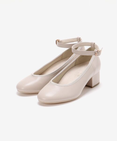 MAJESTIC LEGON(マジェスティックレゴン)の「リボンsetバレエパンプス(パンプス・レディース・ブラック/アイボリー/モカ・SMALL/MEDIUM/LARGE/X-LARGE)」の5枚目の写真