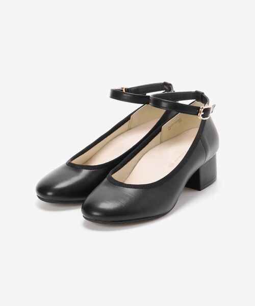 MAJESTIC LEGON(マジェスティックレゴン)の「リボンsetバレエパンプス(パンプス・レディース・ブラック/アイボリー/モカ・SMALL/MEDIUM/LARGE/X-LARGE)」の4枚目の写真