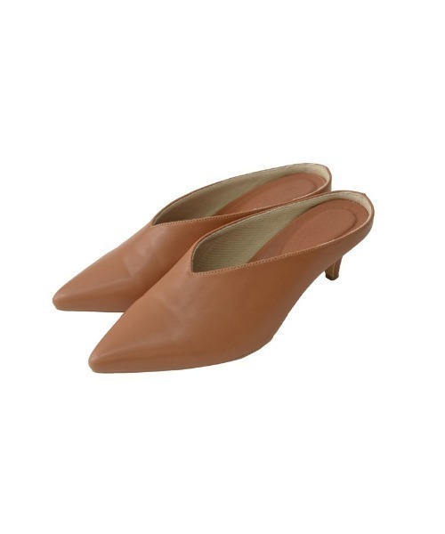 Re:EDIT(リエディ)の「Vカットポインテッドトゥミュールパンプス(パンプス・レディース・ホワイト/ブラック/イエロー/ラベンダー/キャメル・SMALL/MEDIUM/LARGE/X-LARGE/XX-LARGE)」の16枚目の写真