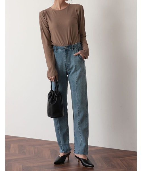 Re:EDIT(リエディ)の「Vカットポインテッドトゥミュールパンプス(パンプス・レディース・ホワイト/ブラック/イエロー/ラベンダー/キャメル・SMALL/MEDIUM/LARGE/X-LARGE/XX-LARGE)」の17枚目の写真