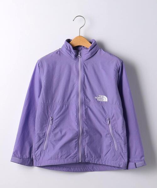未使用　ザノースフェイス　フード付き　ジャケット 130cm パープル 未使用 ザノースフェイス フード付き ジャケット 130cm パープル