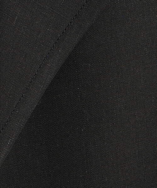 TOMORROWLAND （トゥモローランド）の「リネンオックスフォード ウィングカラーショートコート（その他アウター・レディース・ブラック/ベージュ・36）」の16枚目の写真