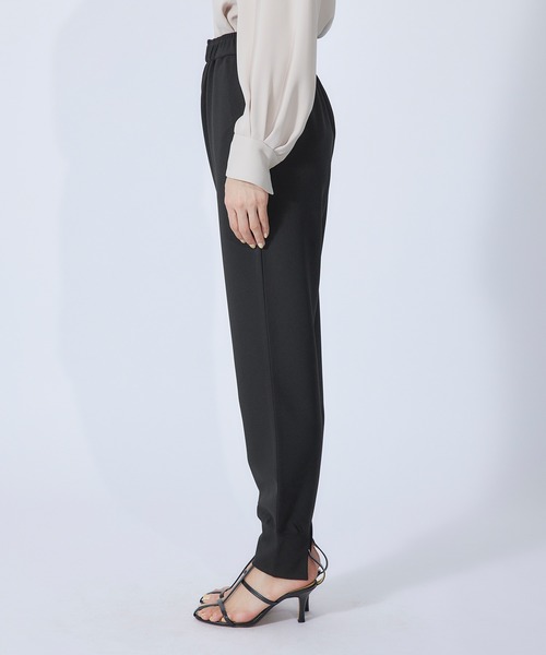 ROPE'（ロペ）の「バックスリットカットジョーゼットジョグパンツ（その他パンツ・レディース・ブラック/ベージュ系その他2・38）」の11枚目の写真