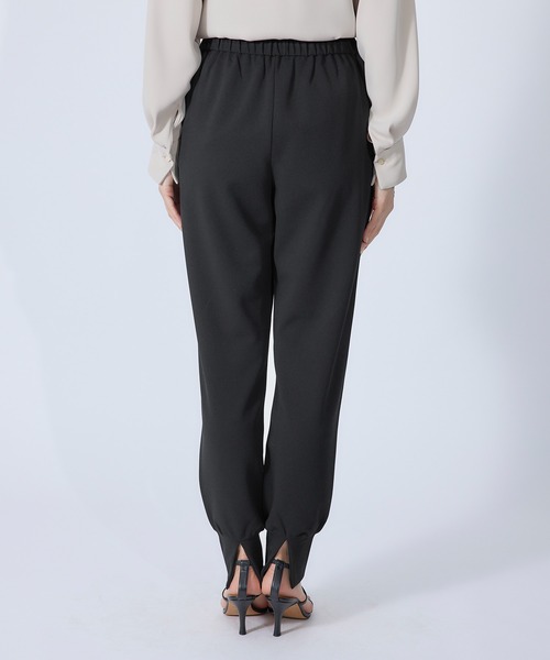 ROPE'（ロペ）の「バックスリットカットジョーゼットジョグパンツ（その他パンツ・レディース・ブラック/ベージュ系その他2・38）」の12枚目の写真