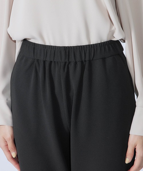 ROPE'（ロペ）の「バックスリットカットジョーゼットジョグパンツ（その他パンツ・レディース・ブラック/ベージュ系その他2・38）」の14枚目の写真