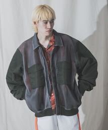 URBAN RESEARCH | URBAN RESEARCH iD　ミリタリーメッシュブルゾン(ブルゾン)