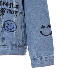 Narcissus（ナルシス）の「【Narcissus】ペイントデニムジャケット