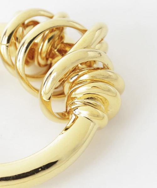 LAPUIS（ラピュイ）の「LAPUIS　Coil Aroundリング（リング・レディース・シルバー/ゴールド/シルバー系その他・11/13）」の8枚目の写真