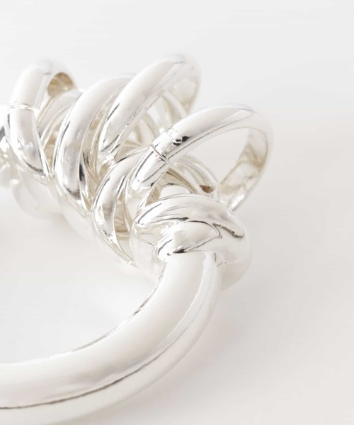 LAPUIS（ラピュイ）の「LAPUIS　Coil Aroundリング（リング・レディース・シルバー/ゴールド/シルバー系その他・11/13）」の10枚目の写真