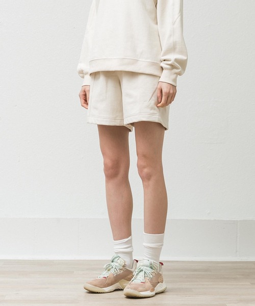 ALLUMER（アリュメール）の「スウェットショートパンツ（スウェットパンツ・レディース・アイボリー・1）」の10枚目の写真