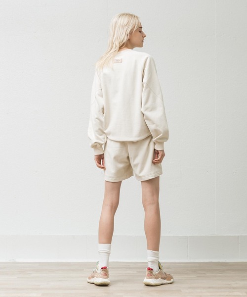 ALLUMER（アリュメール）の「スウェットショートパンツ（スウェットパンツ・レディース・アイボリー・1）」の9枚目の写真