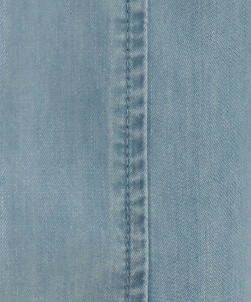 libelle more（リベル モア）の「《ウォッシャブル》リヨセルデニムクルーネックブルゾン（デニムジャケット・レディース・サックスブルー/ブルー/インディゴブルー・M/L）」の12枚目の写真