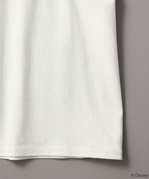 FREAK'S STORE(フリークスストア)の「▽【WEB限定】DISNEY(ディズニー) ミッキーマウス/別注チャイナロゴ刺繍Tシャツ(Tシャツ/カットソー・レディース・オフホワイト/ナチュラル/チャコールグレー/ブラック・フリ-)」の20枚目の写真