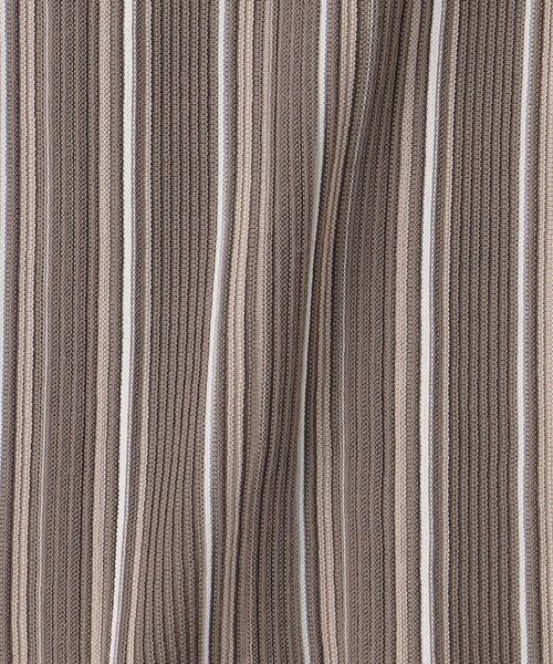 green label relaxing（グリーンレーベルリラクシング）の「マルチストライプ ノースリーブ プルオーバー ニット -ウォッシャブル-（ニット/セーター・レディース・モカ/オフホワイト/ブラウン・FREE）」の19枚目の写真