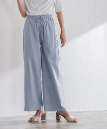 ストレッチツイルワイドパンツ