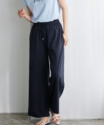 ストレッチツイルワイドパンツ