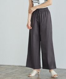 ストレッチツイルワイドパンツ