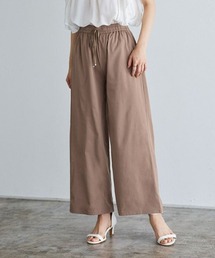 ストレッチツイルワイドパンツ