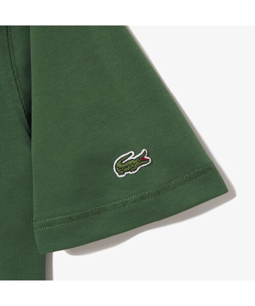LACOSTE L!VE（ラコステライブ）の「ラコステライブ ルネ・ラコステフォトプリントTシャツ（Tシャツ/カットソー・メンズ・ホワイト/グリーン・M/L/S/XS）」の7枚目の写真
