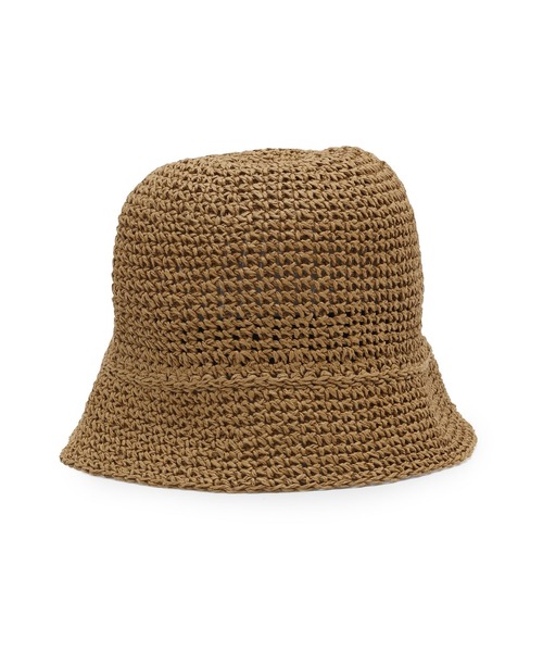 ROPE' PICNIC（ロペピクニック）の「ペーパーブレードダウンハット（ハット・レディース・ブラック/ベージュ/ブラウン系その他3・FREE）」の15枚目の写真