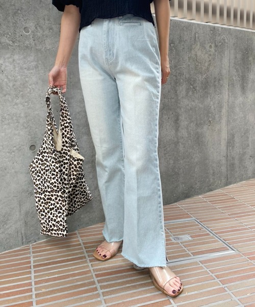 one after another NICE CLAUP(ワンアフターアナザーナイスクラップ)の「premiumデニム(デニムパンツ・レディース・ピンク/ブルー/ネイビー・SMALL/MEDIUM)」の3枚目の写真