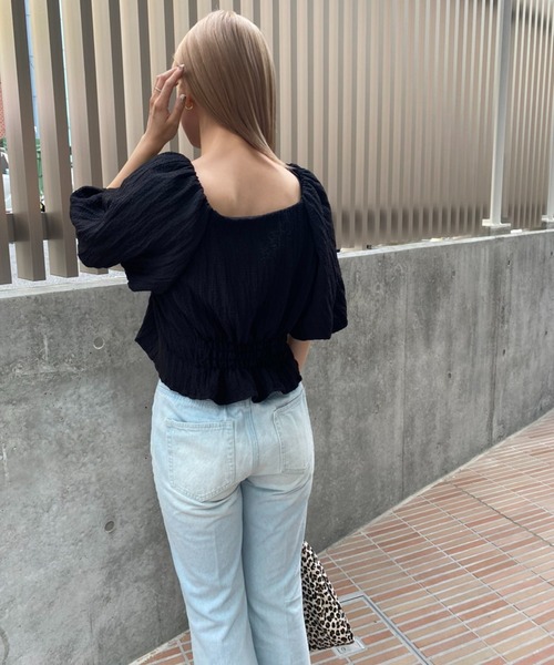 one after another NICE CLAUP(ワンアフターアナザーナイスクラップ)の「premiumデニム(デニムパンツ・レディース・ピンク/ブルー/ネイビー・SMALL/MEDIUM)」の18枚目の写真